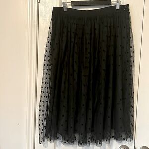 A-Line Tulle Skirt